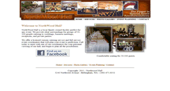 Desktop Screenshot of northwoodhall.com